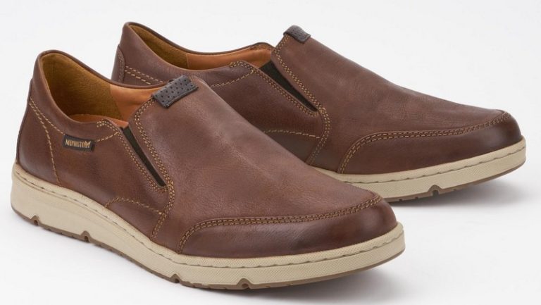 Mephisto JOSS hazelnoten bruin lederen instapper voor heren